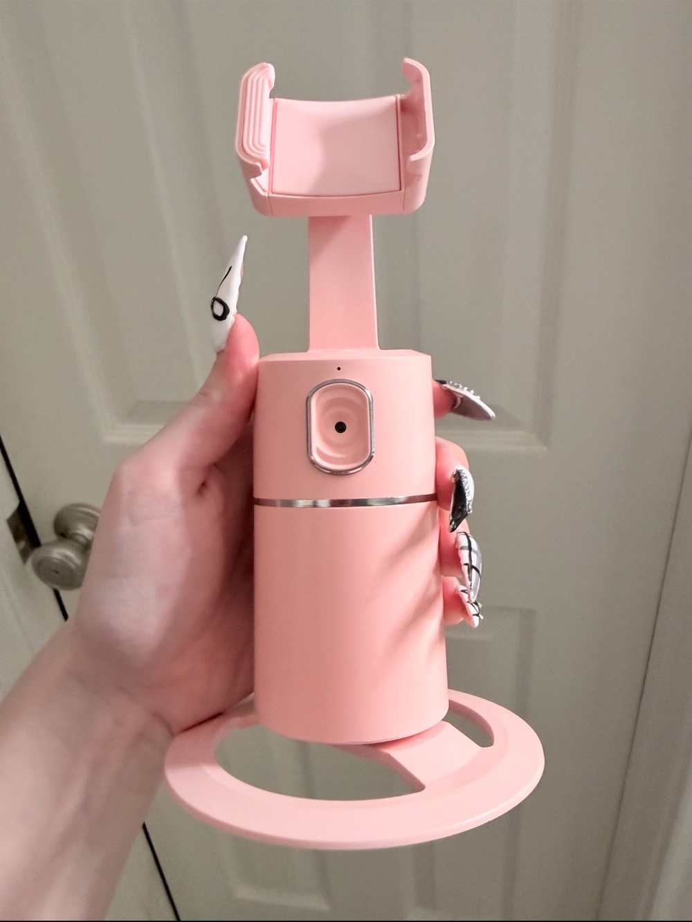Source Unknown Pink Selfie Ring Light with Foldable Phone Holder